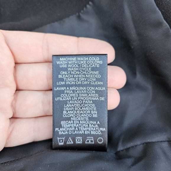 Norma Kamali black single breasted blazer size 6 - Picture 6 of 6